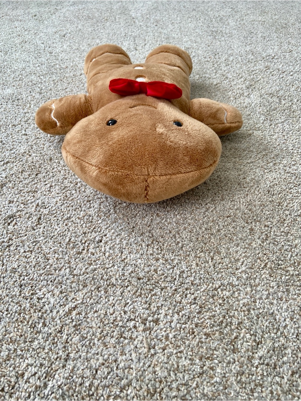 Gingerbread man Pillow Holiday Christmas Decorative Pillow - Picture 7 of 12